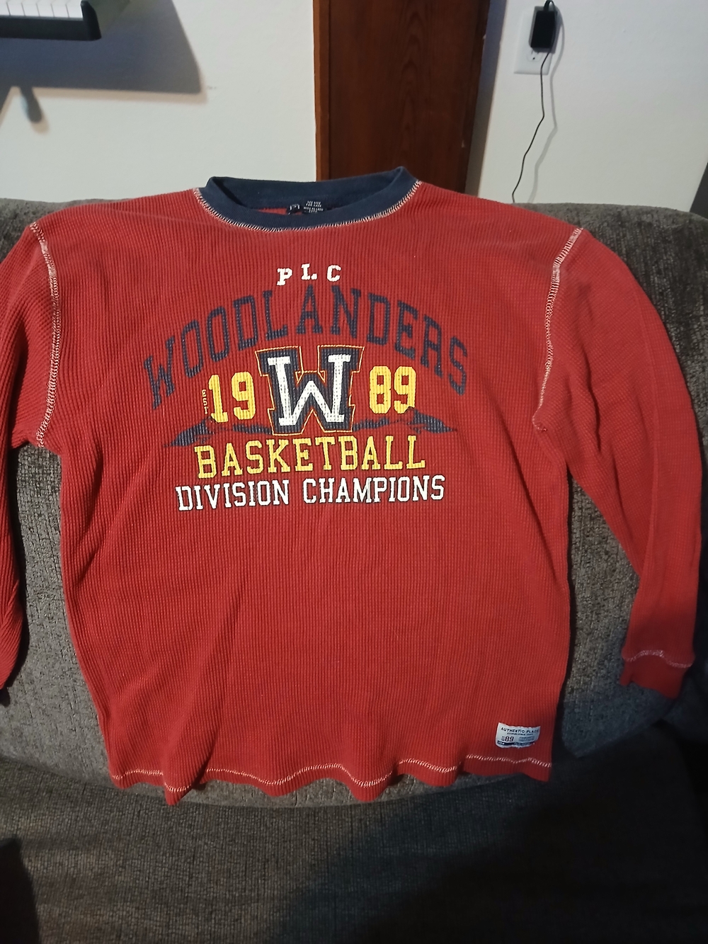 The Children's Place Red 'Woodlanders Basketball' Long-Sleeve Tee